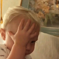 Adorable Kid Can't Figure Out Why His Face Turns Into a Bee