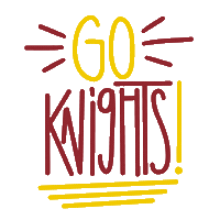 Goknights Sticker by Calvin University