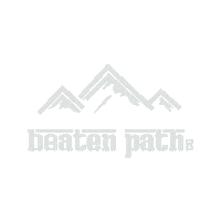 beatenpathco clothing brand smile hard miles dittmar beaten path Sticker