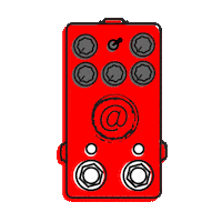 Guitar Pedals Sticker by JHS Pedals