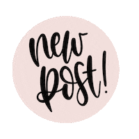 New Post Sticker