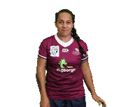 Laugh Floss Sticker by Reds Rugby