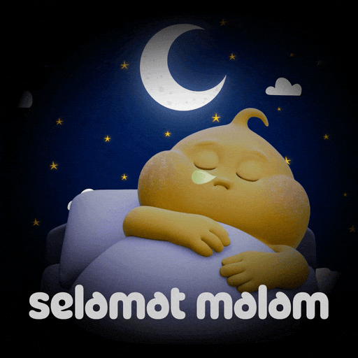 Sleepy Good Night GIF by Butter baby
