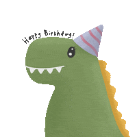 Happy Birthday Cartoon Sticker
