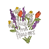 Valentines Day Flowers Sticker