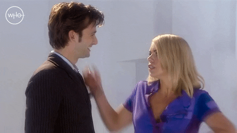 David Tennant Kiss GIF by Doctor Who