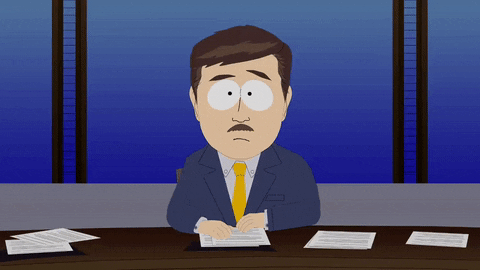 news explaining GIF by South Park 