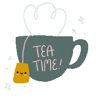 Fall Tea Sticker