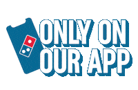 App Order Sticker by Domino's Pizza UK