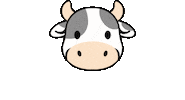 Cow Farm Sticker by agrando