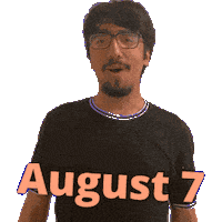 August Sticker