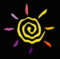 geckor sun sunset heatwave warp GIF