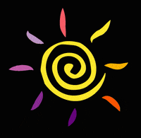 geckor sun spin sunset spiral GIF