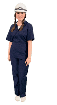 Person Coal Sticker by Samford University