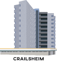 schubis building block cr concrete Sticker