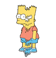 The Simpsons Bar Sticker