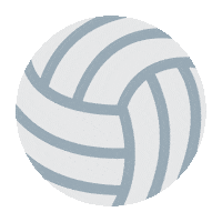emojivid sports emoji ball volleyball Sticker