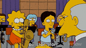 Lisa Simpson Dewey Largo GIF by The Simpsons