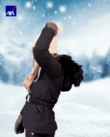 Snow Winter GIF by AXA_Deutschland