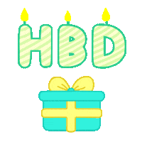 Feliz Cumple Happy Birthday Sticker by DINOSALLY
