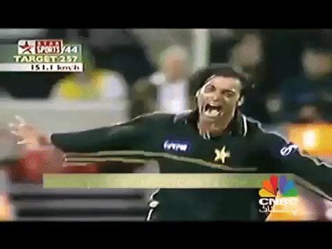 shoaib akhtar cricket GIF