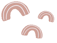 Pink Rainbow Sticker