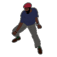 Dance Africa Sticker by crwnking