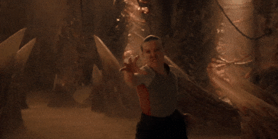 Millie Bobby Brown Mind Flayer GIF