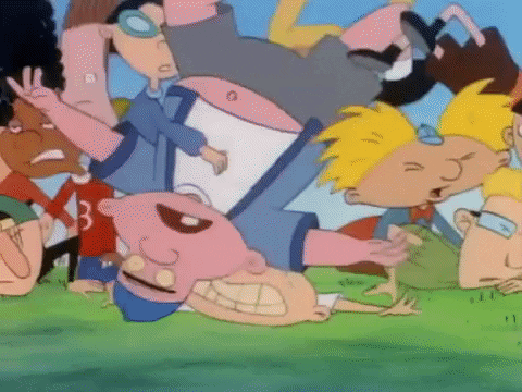 hey arnold nickelodeon GIF
