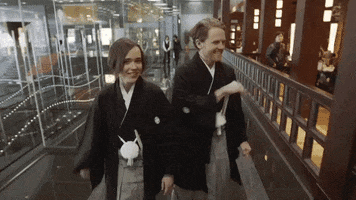 Ellen Page Japan GIF by GAYCATION with Ellen Page and Ian Daniel