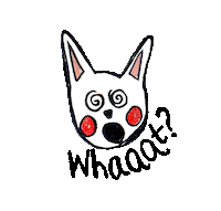 Rabbit What Sticker