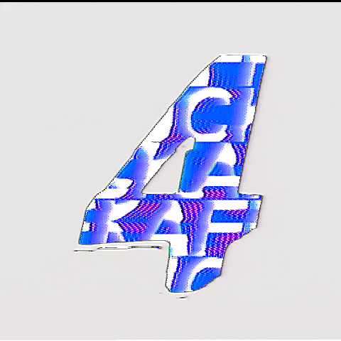 Glitch Numbers GIF by #BASILIO