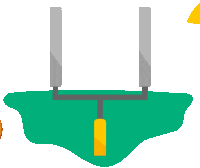 Happy Field Goal Sticker by Eat'n Park