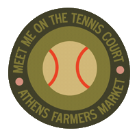 Athensga Sticker by Athens Farmers Market