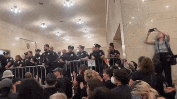 Arrests Made at Protest for Gaza Ceasefire at New York's Grand Central Terminal