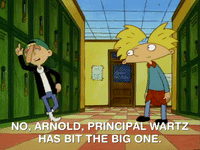 hey arnold nicksplat GIF