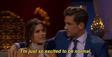 Im Just So Excited To Be Normal Season 12 GIF by The Bachelorette
