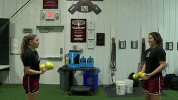LafayetteLeopards fun softball juggling lsn GIF