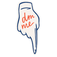 lansingcreative retro arrow hand pointing Sticker