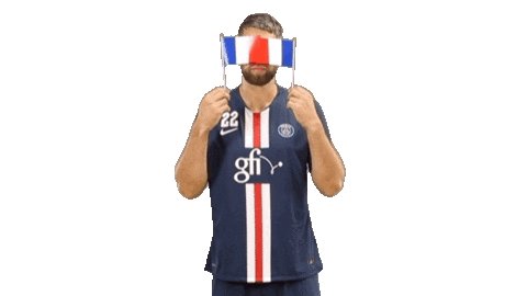 psghand giphyupload sports sport fun Sticker