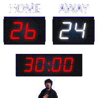 24 Away Sticker