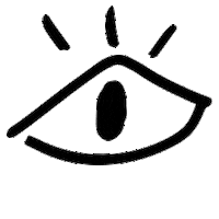 Sun Eye Sticker by Oh Babushka