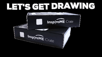 artist drawing GIF by InspireME Crate