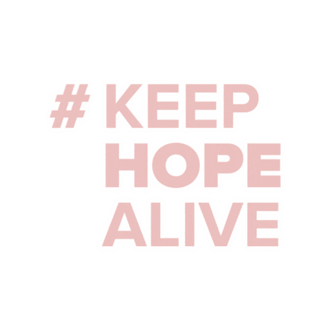 Keep Hope Alive Sticker by HopeUC