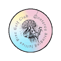 MontereyStingingJellies california frisbee disc golf monterey Sticker