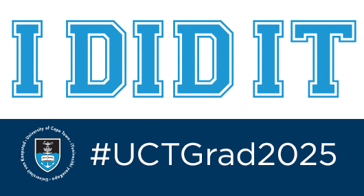 Uct Grad Sticker by University of Cape Town