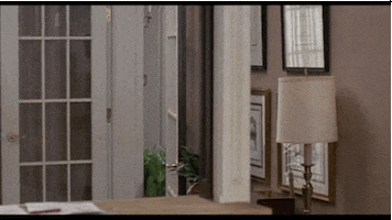 i'm here smile GIF