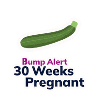 Pregnancy Baby Alert Sticker by The Bump