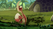 Drunk Knockout GIF by Gigantosaurus
