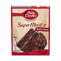 bettycrocker_la celebration birthday cake chocolate Sticker